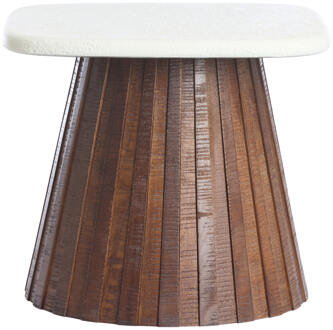 Light & Living Bijzettafel 'Okato' Teakhout, 40cm hoog - 40 cm