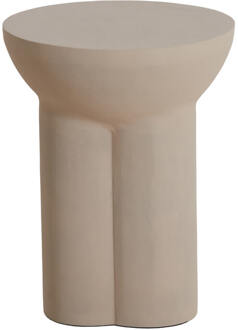 Light & Living Bijzettafel 'Ossana' 39cm, kleur Mat Zand - 39 cm