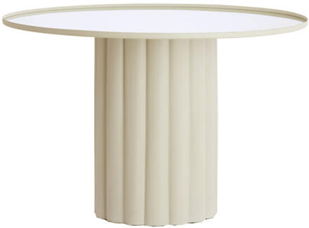 Light & Living Bijzettafel 'Rosario' 60cm hoog, kleur Crème - 60 cm