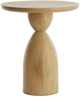 Light & Living Bijzettafel 'Torir' Mangohout, 40cm, kleur Naturel
