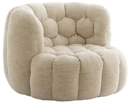 Light & Living Draaifauteuil 'Amara' kleur Crème