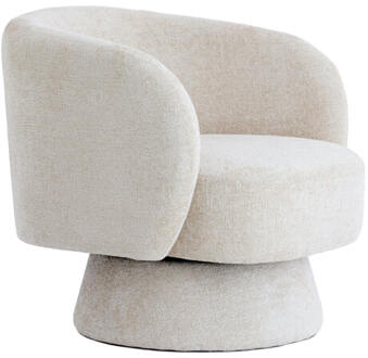 Light & Living Draaifauteuil 'Turda' kleur Beige
