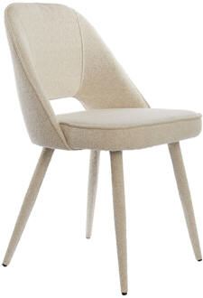 Light & Living Eetkamerstoel 57x51x84 cm DJESLIN beige Bruin