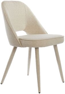 Light & Living Eetkamerstoel 57x51x84 cm DJESLIN beige Bruin