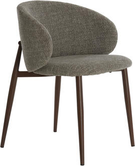 Light & Living Eetkamerstoel 'Aluko' kleur Bruin