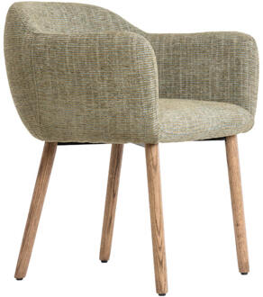 Light & Living Eetkamerstoel 'Blaine' kleur Groen