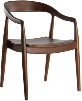 Light & Living Eetkamerstoel 'Palos' Teakhout, kleur Bruin