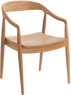 Light & Living Eetkamerstoel 'Palos' Teakhout, kleur Naturel