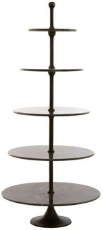 Light & Living Etagere VERMENTINO - Ø79x175cm - Bruin