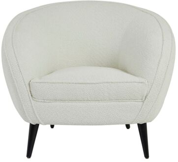 Light & Living Fauteuil 'Almond' Bouclé, kleur Crème