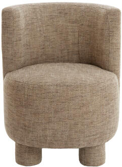 Light & Living Fauteuil 'Kamova' kleur Bruin