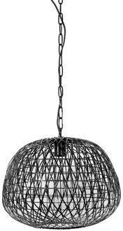 Light & Living Hanglamp Alwina - 40x40x35 - Zwart