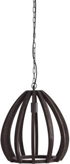 Light & Living Hanglamp BARSIA - Ø40x42cm - Bruin