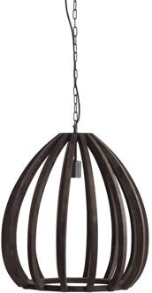 Light & Living Hanglamp BARSIA - Ø50x54cm - Bruin