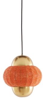 Light & Living Hanglamp CETARA - Ø26x28cm - Oranje