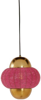 Light & Living Hanglamp CETARA - Ø26x28cm - Roze