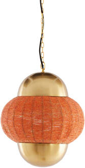 Light & Living Hanglamp CETARA - Ø33x38cm - Oranje