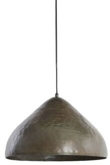 Light & Living Hanglamp ELIMO - Ø40x25cm - Bruin