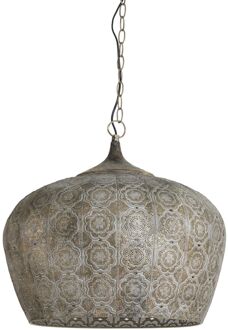 Light & Living Hanglamp Emine - 51.5x51.5x46 - Bruin