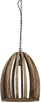 Light & Living Hanglamp Haranka - 38x38x46 - Bruin