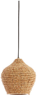 Light & Living Hanglamp 'Kalenga' Kralen, 21cm, kleur Naturel - 21 cm