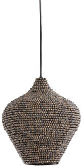 Light & Living Hanglamp KALENGA - Ø36x41cm - Bruin