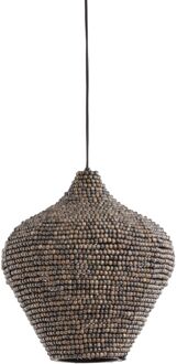 Light & Living Hanglamp KALENGA - Ø36x41cm - Bruin