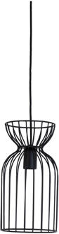 Light & Living Hanglamp Lazar - 18x18x34 - Zwart