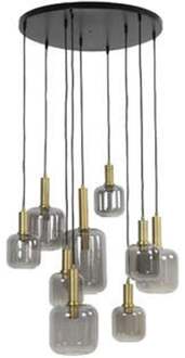 Light & Living Hanglamp Lekar - 83.5x83.5x79.5 - Brons