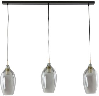 Light & Living Hanglamp LUKARO - 100x16.5x32cm - Grijs