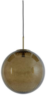 Light & Living Hanglamp Magdala - 40x40x40 - Bruin