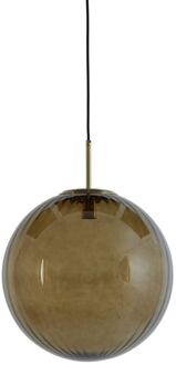 Light & Living Hanglamp Magdala - 40x40x40 - Bruin