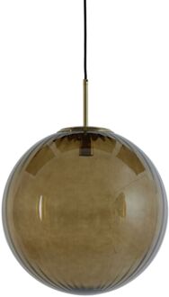 Light & Living Hanglamp Magdala - 48x48x48 - Bruin