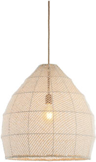 Light & Living Hanglamp 'Makassar' 50cm, kleur Crème - 50 cm