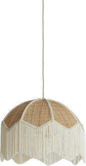 Light & Living Hanglamp 'Malacia' Raffia, 40cm, kleur Crème - 40 cm