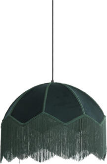 Light & Living Hanglamp 'Malacia' Velvet, 50cm, kleur Groen - 50 cm