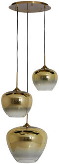 Light & Living Hanglamp Mayson - 40x40x160 - Goud Goudkleurig