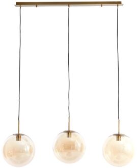 Light & Living Hanglamp MEDINA - 120x30x30cm - Oranje