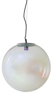 Light & Living Hanglamp Medina - Multicolor Glas - Ø48cm