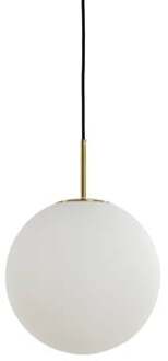 Light & Living Hanglamp Medina - Wit Glas - Ø30cm