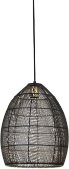 Light & Living Hanglamp Meya - 30x30x37 - Zwart