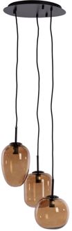 Light & Living Hanglamp MEZZA - Ø30x23cm - Bruin