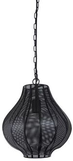 Light & Living Hanglamp Micha - 30.5x30.5x36.5 - Zwart