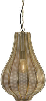 Light & Living Hanglamp Micha - 33x33x55 - Goud