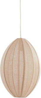 Light & Living Hanglamp 'Milatos' Jute, 38cm, kleur Naturel - 38 cm