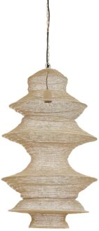 Light & Living Hanglamp Nakisha - Zand - Ø48cm Bruin