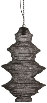 Light & Living Hanglamp Nakisha - Zwart - Ø40cm