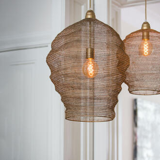 Light & Living Hanglamp Nikki - 45x45x60 - Brons