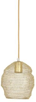Light & Living Hanglamp Nola - 18x18x20 - Goud
