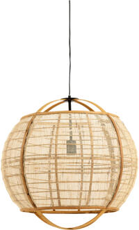 Light & Living Hanglamp Ø58x59 cm REEVA linnen beige Oranje